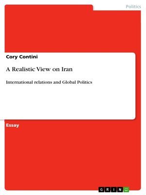 cover image of A Realistic View on Iran